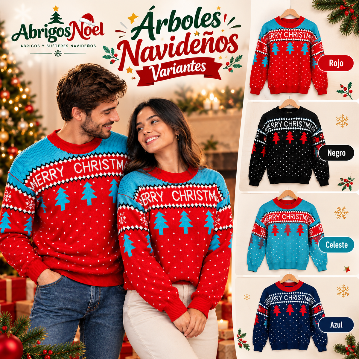 ABRIGOS NAVIDEÑOS PREMIUM